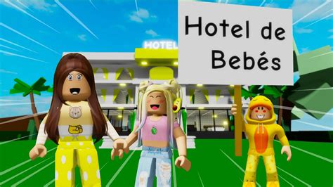 Creamos Un Hotel Solo Para Beb S En Brookhaven Roblox Youtube