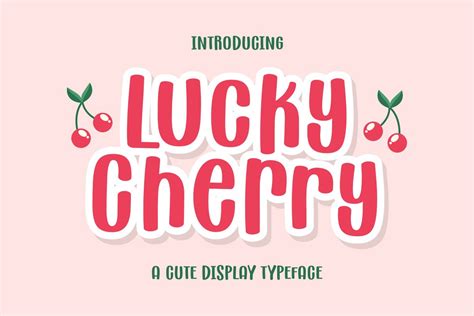 Lucky Cherry Regular Font | xFonts.pro