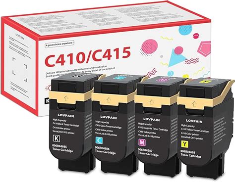 Amazon C C High Capacity Toner Cartridge Bundle Pack Bk