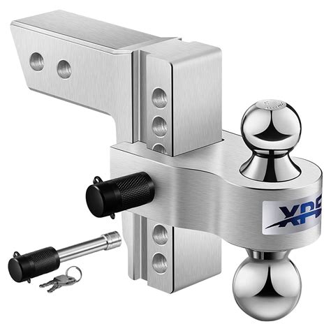 XPE Adjustable Trailer Hitch Ball Mount, Class III for CUV, 2 in