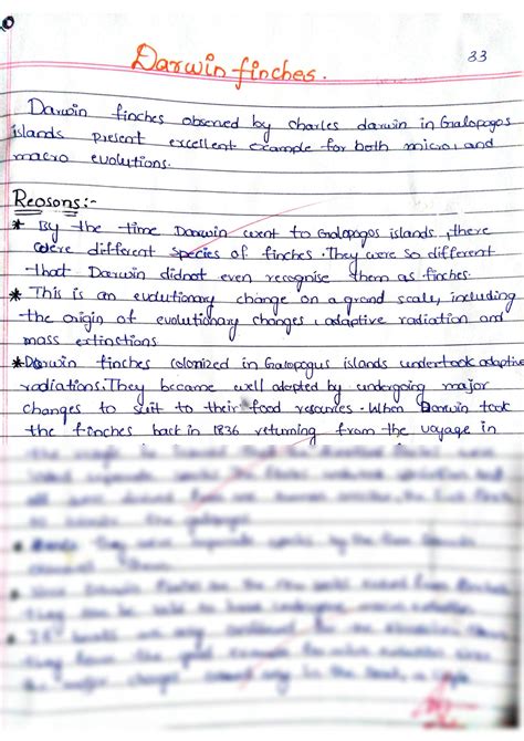 SOLUTION: Diagram of Darwin’s Finches - Studypool