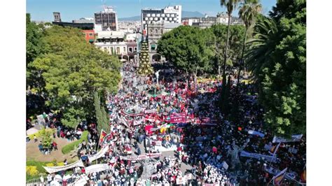 Zócalo de Puebla de tianguis a zona histórica Ambas Manos