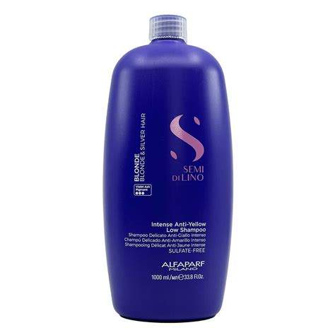 Alfaparf Milano Semi Di Lino Intense Anti Yellow Low Shampoo 1000 Ml