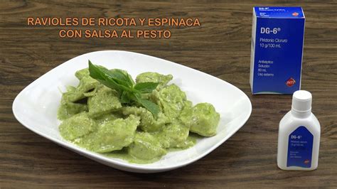 Como Preparar Ravioles De Ricota Y Espinaca Con Salsa Al Pesto YouTube