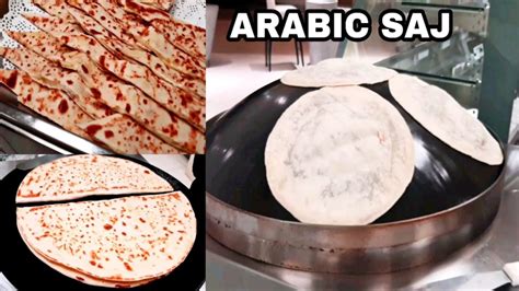 Arabic Saj Bread Ultimate Dubai Food Chicken And Cheese Saj Lebanese Cheese Saj Chef