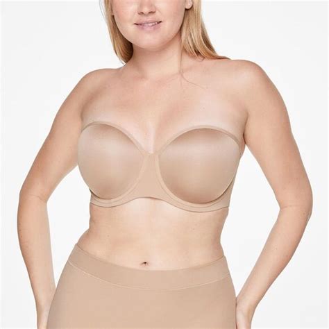 ThirdLove Intimates Sleepwear Thirdlove Taupe Nude Classic Strapless Bra In Size B