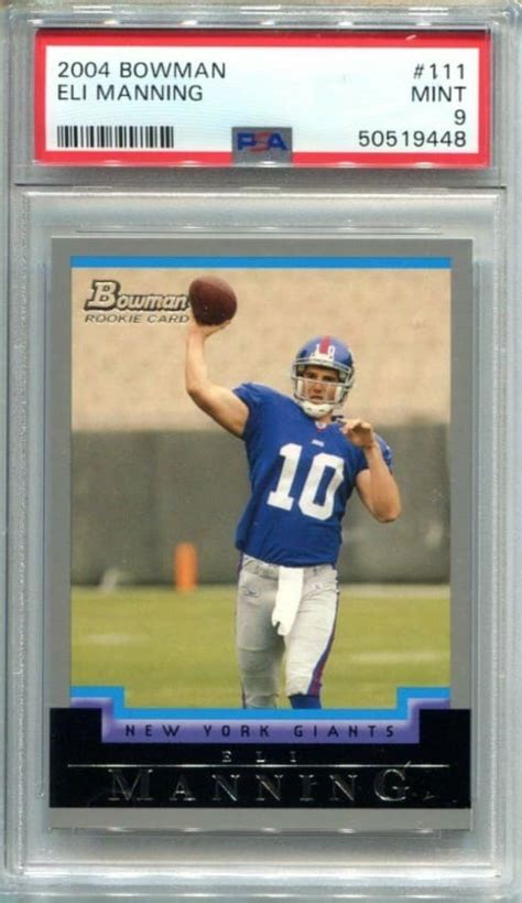 Best Eli Manning Rookie Card Options