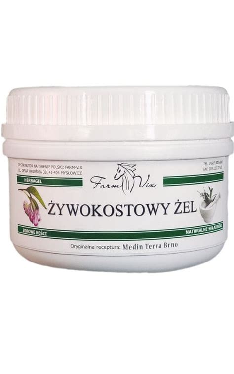 Żel Żywokostowy 350g Farm Vix Skład Cena Opinie Sklep Życia