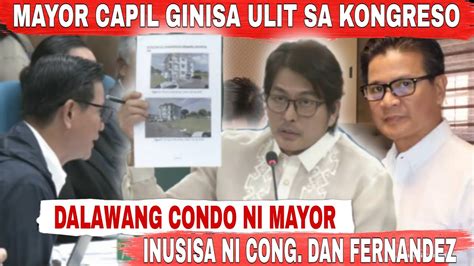 MAYOR JING CAPIL GINISA ULIT SA KONGRESO DALAWANG CONDO SA PORAC