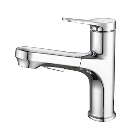 Pull Out Bathroom Basin Sink Faucet Mixer Tap Cold Hot Basin Faucet