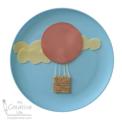 Cindy DeRosier My Creative Life Hot Air Balloon Lunch