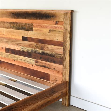 Rustic Wood Bed - What WE Make