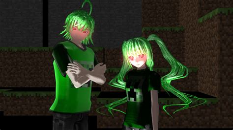 Mmd Model Download Human Minecraft Creepers By Twilightmistressash On Deviantart