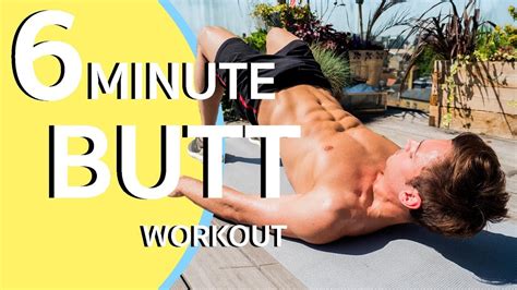 Six Minute Butt Workout Tom Daley Youtube