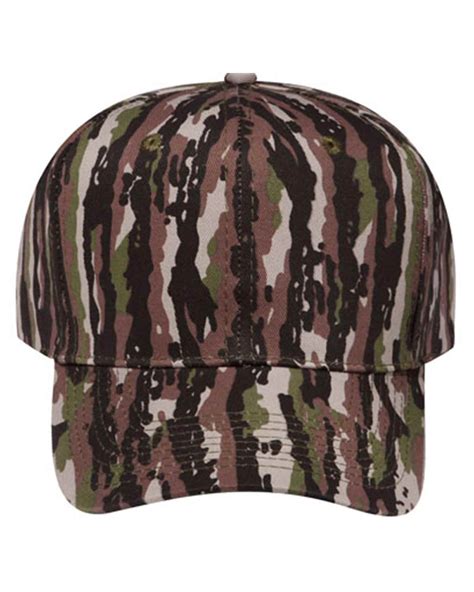 Otto Otto Cap Camouflage Panel Mid Profile Baseball Cap