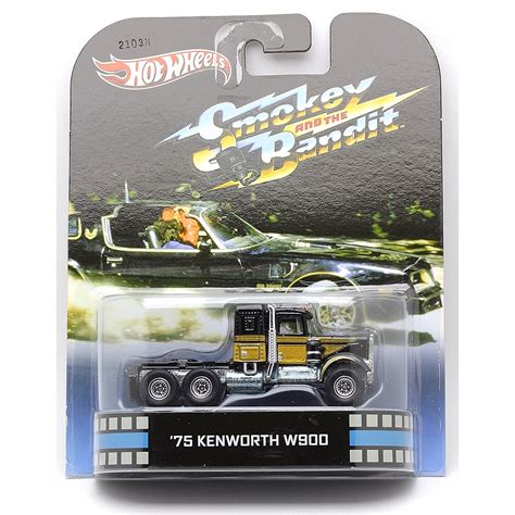 Hot Wheels Caminhao 75 Kenworth W900 Filme Smokey And The Bandit Agarra