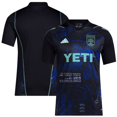 Adidas Austin Fc 2023 One Planet Replica Jersey - Black | Editorialist