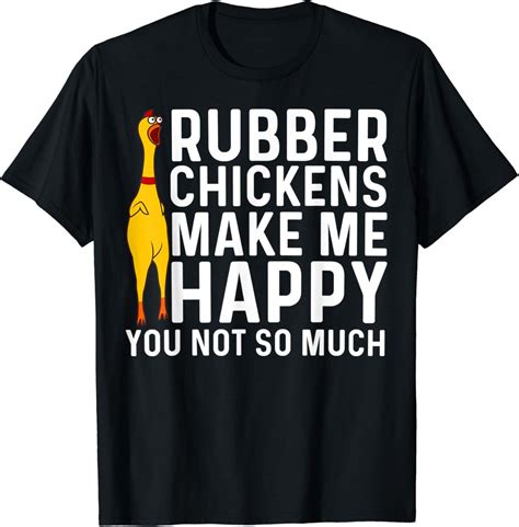 Amazon.com: Funny Rubber Chicken Gift Men Women Rubber Chicken Costume ...