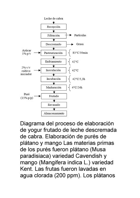 Diagrama De Flujo Para Elaboracion De Yogurt Yogur Leche Images