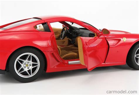 MATTEL HOT WHEELS J2859 0510 Scale 1 18 FERRARI 599 GTB FIORANO 2006 RED