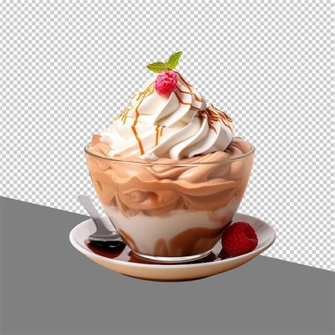 Psd Png Of A Icecream Isolated On Transparent Background Premium AI