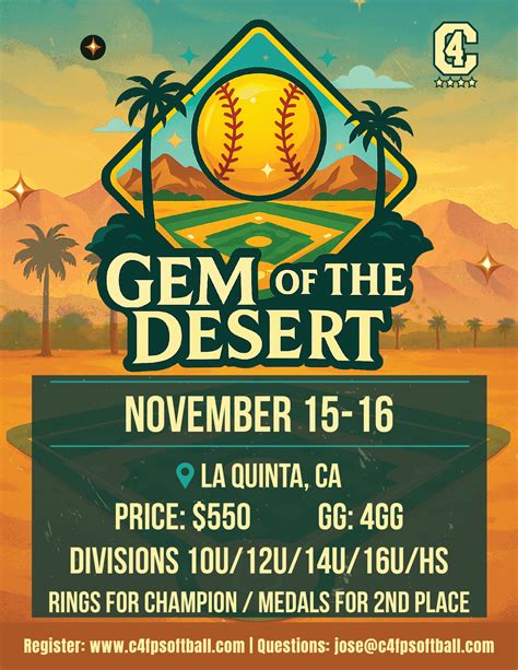 2025 Tournaments & Showcases – C4 Fastpitch Softball Tournaments
