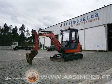 KUBOTA KX 61 3 minigraver te koop Portugal Anadia Avelãs de Caminho