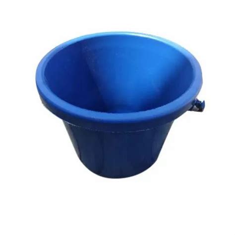 Blue Plastic Water Bucket Capacity L L For Household At Rs In