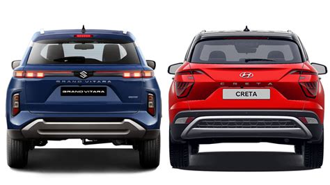 Suzuki Grand Vitara Vs Hyundai Creta Size Comparo