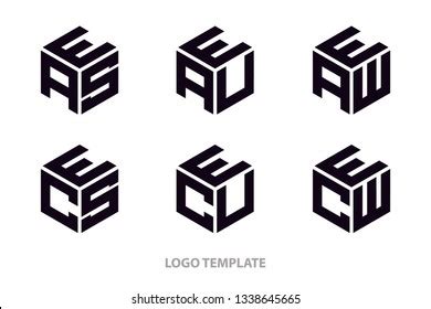 Design Collection Logo Hexagon Black Color Stock Vector (Royalty Free) 1338645602 | Shutterstock