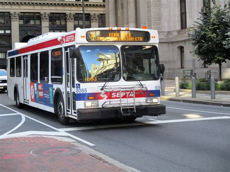 Septa New Flyer D40lf In Center City Phila 2017 Center City