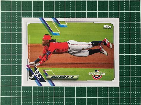 Yahooオークション Topps Mlb 2021 Opening Day 150 Ronald Acuna