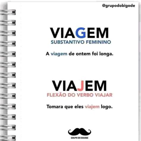 Examinando As Palavras Viajens - Registro - Chicará Conclui-se Que - Regras basicas de portugues | Significação das palavras, Dicas de ...
