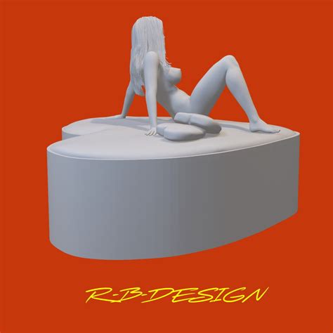 3D File 2X NUDE ULTRA REALISTIC FKK EROTIC SEXY GIRL SPREADING SPREAD LEGS WIDE OPEN PRESENTS