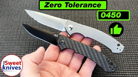 Zero Tolerance Zt 450 0450 Knife Review Unboxing By Sweetknives Youtube