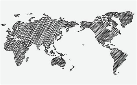 World Map Outline Vector Art, Icons, and Graphics for Free Download