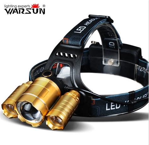 WARSUN XML T6 1600Lm Headlamp 4 Modes Lanterna Led Lampe Frontale Head