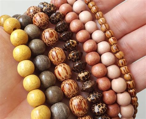 7 Best Types Of Wood For Jewelry Making Golden Age Beads Wooden Bead Jewelry Wood Beads