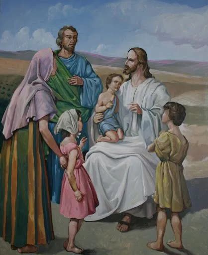 Imagenes de Jesus bendiciendo a los niños Imagui