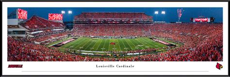 Louisville Cardinals Football Panoramic Picture - Cardinal Stadium