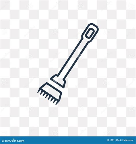 Sweeping Broom Vector Icon Isolated on Transparent Background, L Stock ...