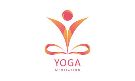 Yoga Logo Design Stock Human Meditation Graphic By DEEMKA STUDIO