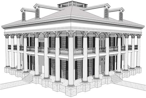 Greek Revival House Plan: A Comprehensive Guide - House Plans