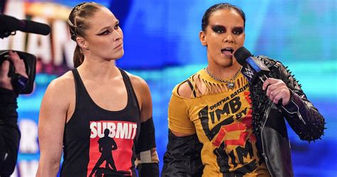 Liv Morgan Raquel Beat Ronda Rousey Shayna Baszler To Win WWE Women S