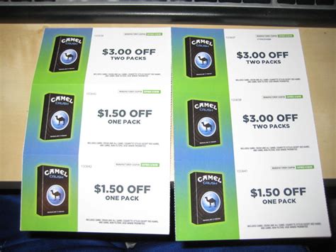 Printable Cigarette Coupons 2021: Free Camel Cigarette Coupons FEBRUARY 2021