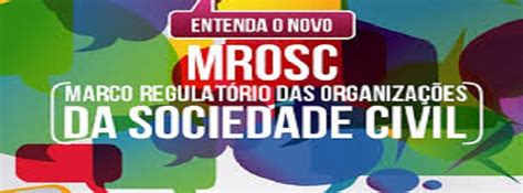 Ciclo De Estudos Sobre O Marco Regulat Rio Das Organiza Es Da