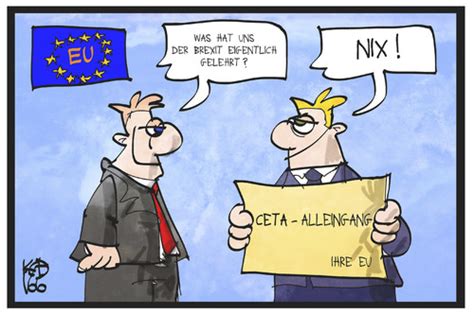 Ceta By Kostas Koufogiorgos Politics Cartoon Toonpool