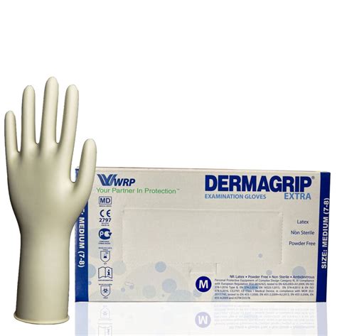 Dermagrip® Extra Latex Pf Examination Gloves D14xx 04 Wrp