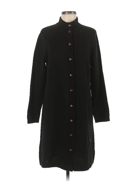 Orvis 100% Wool Black Wool Coat Size M - 70% off | thredUP