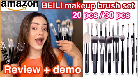 Beili Makeup Brush Set Review Demo Pcs Pcs Best Affordable